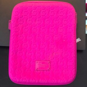 Michael Kors neon tablet sleeve